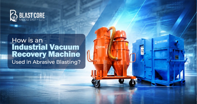 Industrial vacuum recovery machine